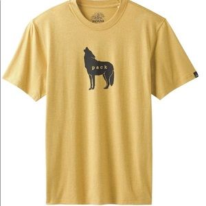 Prana M’s Wolf Pack Journeyman T-Shirt / Marigold
